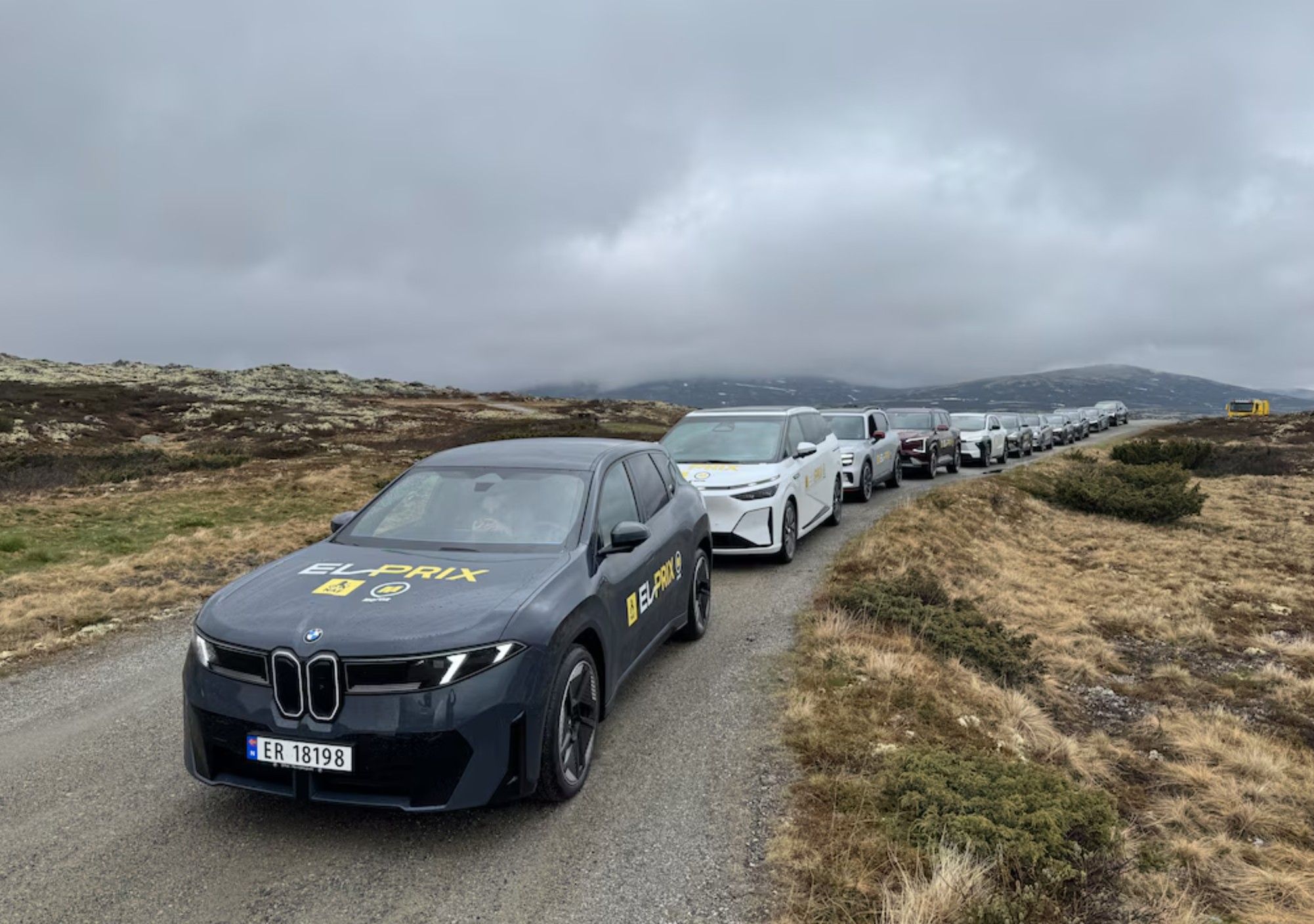 Noruega pone a prueba 24 coches eléctricos: BMW gana y XPeng sorprende a todos